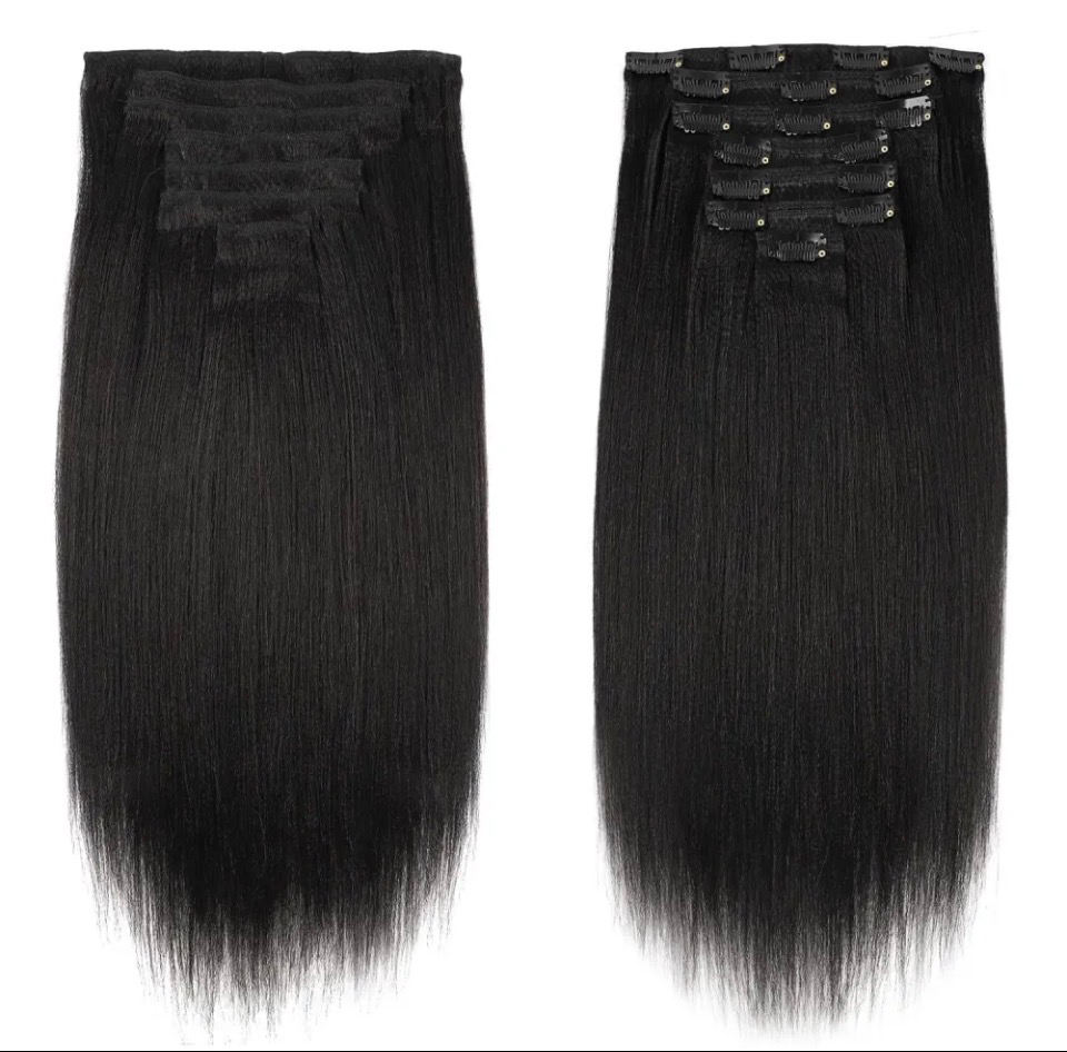 Extensions à clips straight T18