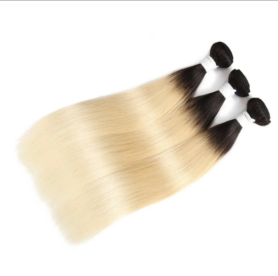 Tissage brésilien lisse blond T24
