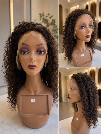 Deep wave 13*4 Wig 14 inch